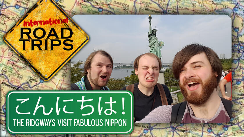 こんにちは! The Ridgways Visit Fabulous Nippon